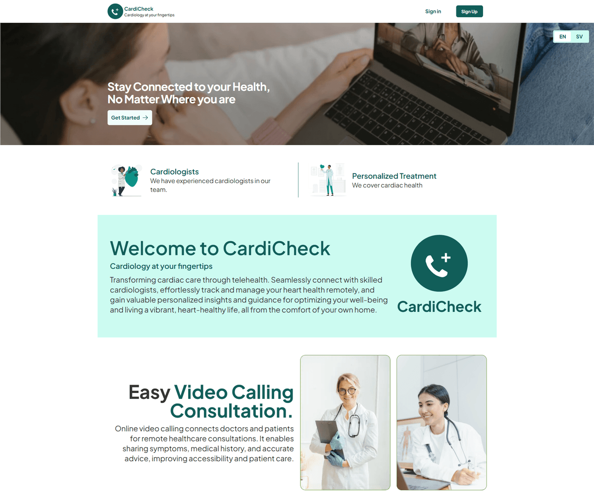 CardiCheck - Telehealth Platform